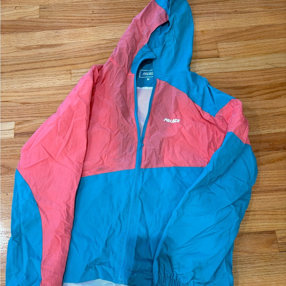 PALACE Coral and Teal Jacket
